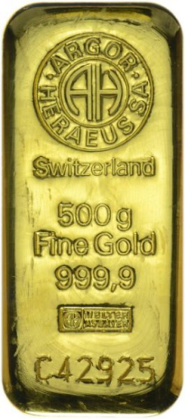 Zlatý slitek 250g-MUNZE