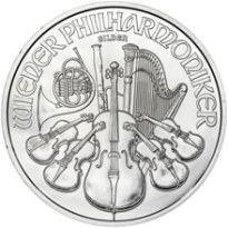 Stříbrná mince 1 Oz - 20 ks  - originální balení - Wiener Philharmoniker