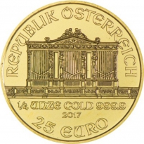 Zlatá mince Wiener Philharmoniker 1/4 Oz