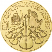 Zlatá mince Wiener Philharmoniker 1/4 Oz